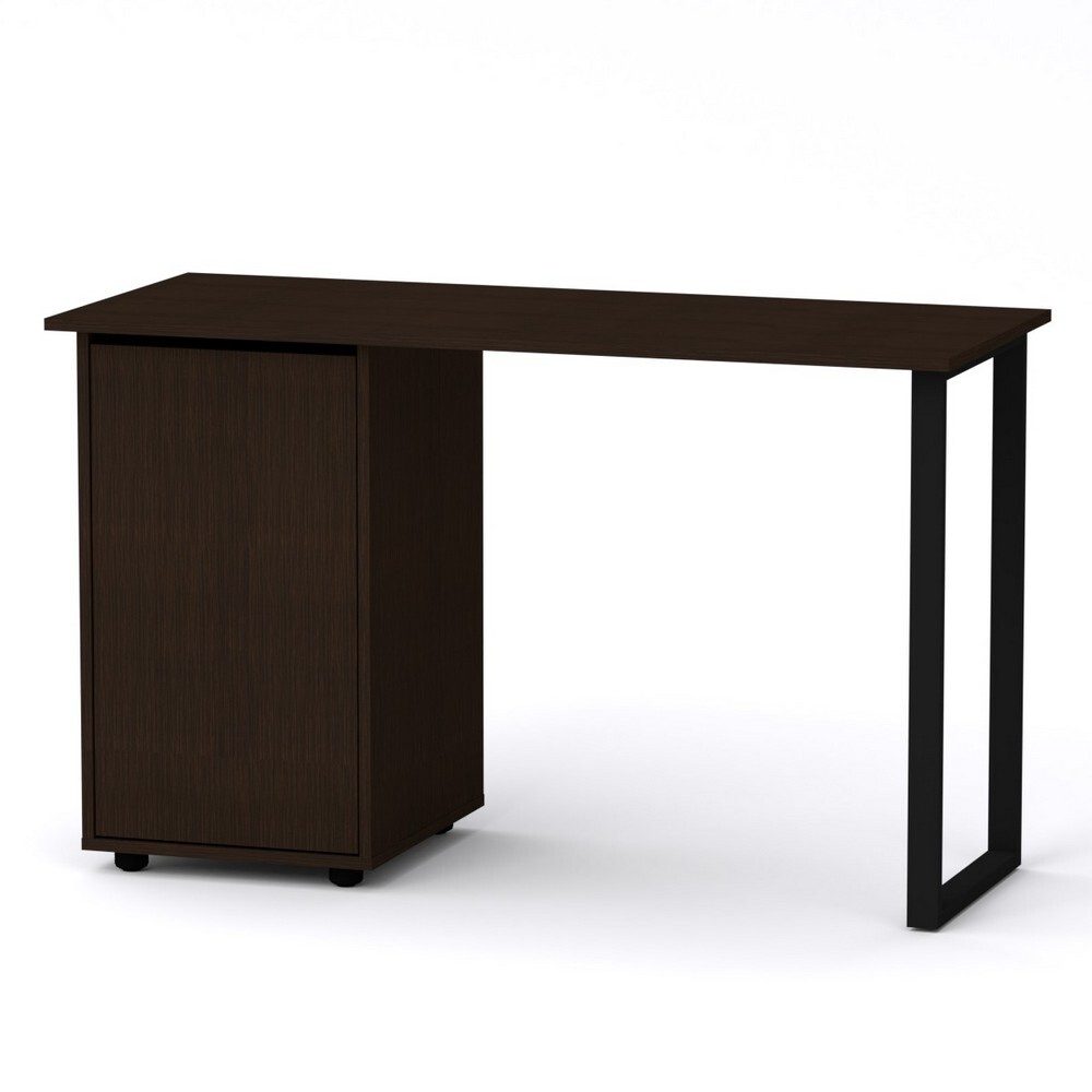 Schreibtisch in Wenge mit Container