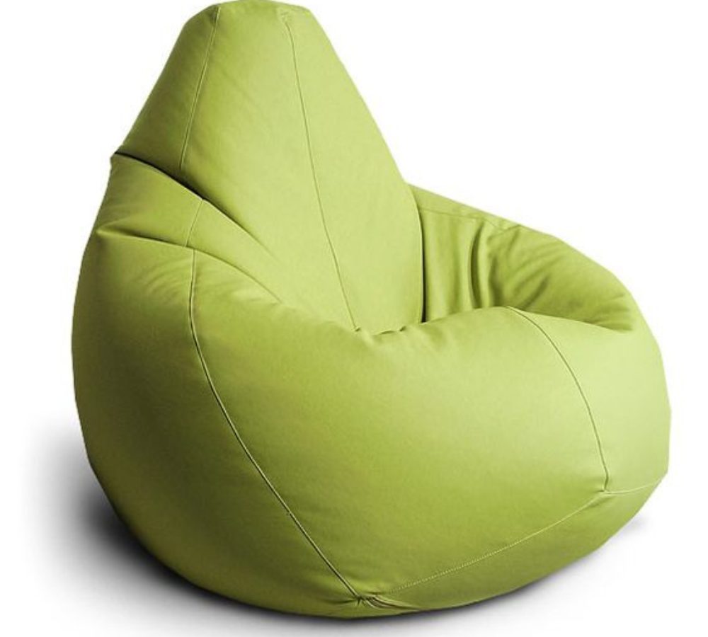 Hellgrüner Sitzsack
